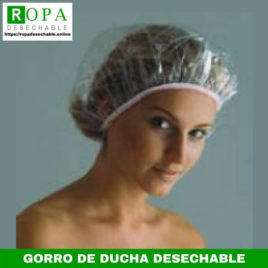 Gorros de ducha desechables