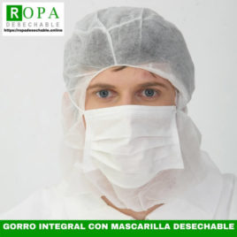 Gorros integrales con mascarilla