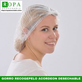 Gorros recogepelo acordeón
