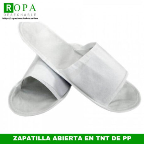 Zapatillas abiertas de TNT de Polipropileno con Suela EVA