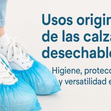 Usos originales y en los que no habías pensado de las calzas desechables de plástico